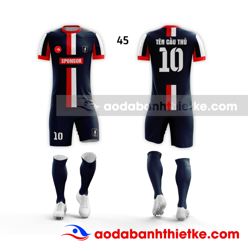 Áo bóng đá thiết kế chính hãng tại hà nam ADKTK 45